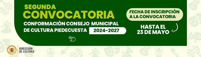 ELECCIÓN CONSEJO MUNICIPAL DE CULTURA 2024-2027